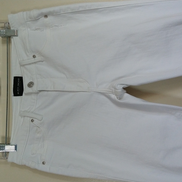 Black orchid white jeans mid rise skinny size 27 - Picture 6 of 17